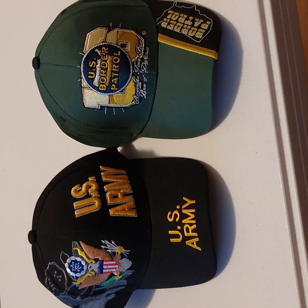 Set of 2 Military Caps